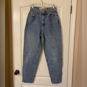 Vtg GAP Jeans Womens 10 High Waist Ankle Tapered Reverse Fit Denim 90s USA EUC